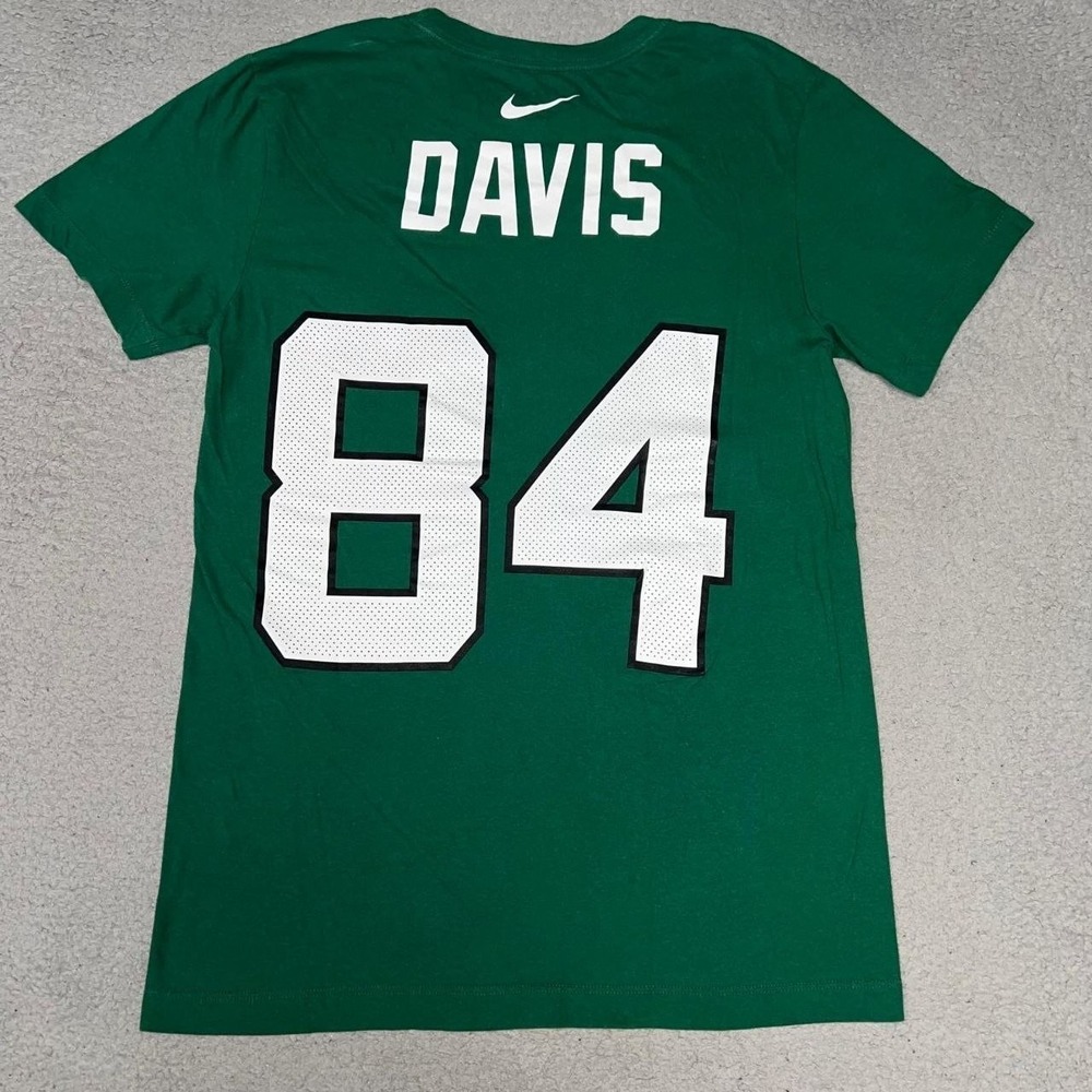 The Nike Tee New York Jets Corey Davis T Shirt Men's Size S Gotham Green #84 NFL